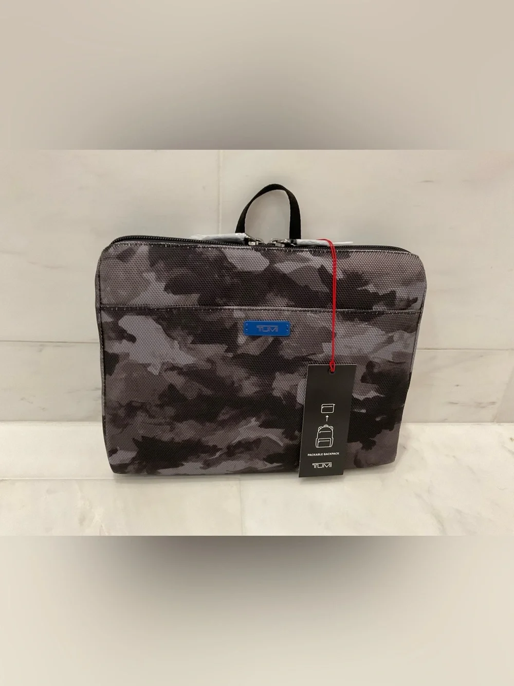 NEW TUMI Voyageur JUST IN CASE Packable 17.0” Backpack - MOUNTAIN CAMO